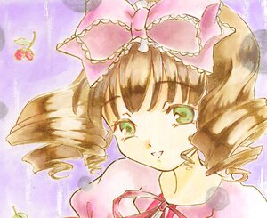Rating: Safe Score: 0 Tags: 1girl blush bow brown_hair bug butterfly drill_hair green_eyes hina_ichigo hinaichigo image insect open_mouth pink_bow ribbon smile solo twin_drills User: admin
