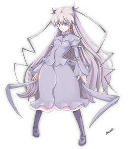 Rating: Safe Score: 0 Tags: 1girl barasuishou dress eyepatch full_body image long_hair long_sleeves pantyhose shoes solo standing striped striped_legwear vertical-striped_legwear vertical_stripes very_long_hair User: admin
