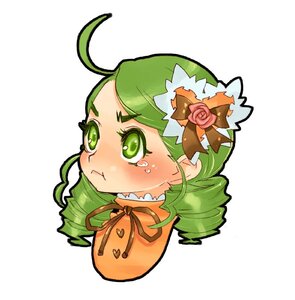 Rating: Safe Score: 0 Tags: 1girl ahoge angry blush commentary_request drill_hair flower green_eyes green_hair hair_ornament image kanaria pout ribbon rose rozen_maiden simple_background solo tears tsuutenkaaku upper_body white_background User: admin
