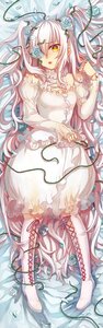 Rating: Safe Score: 0 Tags: 1girl boots commentary_request dakimakura dakimakura_(medium) doll_joints dress eyepatch flower flower_over_eye full_body hair_flower hair_ornament highres image joints kirakishou kongji lolita_fashion long_hair lying on_back petals photoshop_(medium) pink_hair plant rose rozen_maiden solo very_long_hair vines white_flower white_rose yellow_eyes User: admin