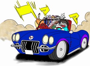 Rating: Safe Score: 0 Tags: brown_hair car driving ground_vehicle hat image long_hair motor_vehicle multiple multiple_boys multiple_girls tagme User: admin