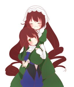 Rating: Safe Score: 0 Tags: 2girls ^_^ blush brown_hair closed_eyes dress green_dress green_eyes hug image long_hair long_sleeves multiple_girls neene open_mouth pair short_hair siblings sisters smile souseiseki striped suiseiseki vertical_stripes very_long_hair User: admin