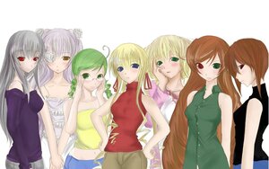 Rating: Safe Score: 0 Tags: 6+girls bare_shoulders blonde_hair blue_eyes blush braid brown_eyes brown_hair dress everyone glasses green_eyes grey_hair heterochromia hina_ichigo image kanaria lineup long_hair looking_at_viewer multiple multiple_girls pants red_eyes shinku shirt short_hair silver_hair sisters sleeveless souseiseki suigintou suiseiseki tagme twintails very_long_hair User: admin