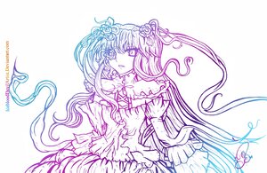 Rating: Safe Score: 0 Tags: 1girl artist_name bare_shoulders dress flower hair_flower hair_ornament image kirakishou long_hair monochrome solo very_long_hair User: admin