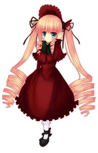 Rating: Safe Score: 0 Tags: 1girl 86800 blonde_hair blue_eyes blush bow bowtie dress drill_hair full_body image long_hair long_sleeves looking_at_viewer red_dress ringlets shinku shoes simple_background solo standing twin_drills twintails very_long_hair white_background white_legwear User: admin