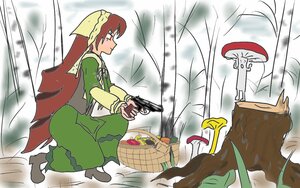 Rating: Safe Score: 0 Tags: 1girl gun holding_weapon image solo suiseiseki weapon User: admin