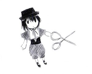 Rating: Safe Score: 0 Tags: 1girl auto_tagged capelet hat image long_sleeves monochrome shoes short_hair sitting skirt solo souseiseki usami_renko User: admin