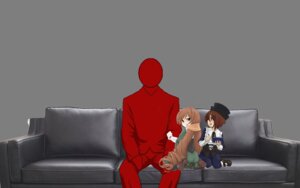 Rating: Safe Score: 0 Tags: 3girls brown_eyes brown_hair green_eyes hat image long_hair military multiple_girls pair school_uniform short_hair souseiseki suiseiseki User: admin