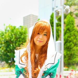 Rating: Safe Score: 0 Tags: 1girl 3d blonde_hair blurry blurry_background blurry_foreground day depth_of_field dress green_eyes lace lips long_hair looking_at_viewer outdoors photo smile solo suiseiseki upper_body watermark User: admin