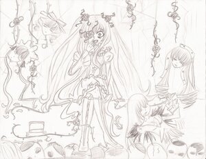 Rating: Safe Score: 0 Tags: 1girl character_sheet closed_eyes hat houraisan_kaguya image kirakishou long_hair long_sleeves monochrome solo standing very_long_hair wide_sleeves User: admin