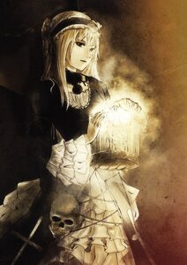 Rating: Safe Score: 0 Tags: 1girl blonde_hair dress frills image long_hair long_sleeves pipe rose solo suigintou wide_sleeves User: admin