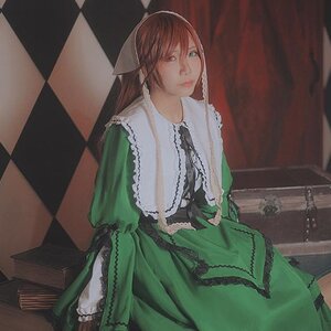 Rating: Safe Score: 0 Tags: 1girl argyle argyle_background argyle_legwear board_game brown_hair checkered checkered_background checkered_floor checkered_skirt chess_piece curtains dress green_dress green_eyes heterochromia lips lolita_fashion long_hair on_floor perspective ribbon sitting solo suiseiseki tile_floor tile_wall tiles vanishing_point User: admin