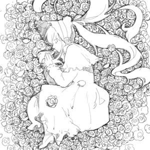 Rating: Safe Score: 0 Tags: 1girl closed_eyes flower greyscale hat image komeiji_satori lineart long_sleeves lying monochrome rose shinku short_hair solo third_eye thorns too_many white_flower white_rose User: admin
