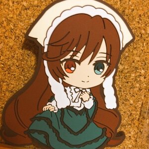 Rating: Safe Score: 0 Tags: 1girl brown_hair chibi dress frills green_dress heterochromia image long_hair long_sleeves looking_at_viewer red_eyes smile solo suiseiseki very_long_hair User: admin