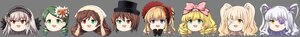 Rating: Safe Score: 0 Tags: 6+girls blonde_hair blue_eyes bow brown_hair drill_hair flower green_eyes hair_ornament hairband hat heterochromia hina_ichigo image kanaria kanzaki_ranko long_hair multiple multiple_girls red_eyes shinku short_hair silver_hair suigintou suiseiseki tagme twin_drills twintails User: admin