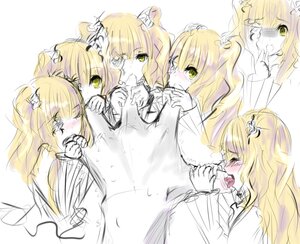 Rating: Explicit Score: 0 Tags: 1boy 1girl auto_tagged blonde_hair blush fellatio hair_ornament image kirakishou long_hair sketch solo tongue yellow_eyes User: admin