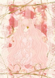 Rating: Safe Score: 0 Tags: 1girl dress flower frills hair_flower hair_ornament image kirakishou long_hair pink_hair pink_theme plant solo two_side_up very_long_hair vines white_dress yellow_eyes User: admin