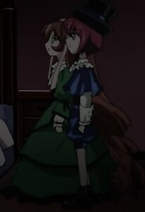Rating: Safe Score: 0 Tags: 2girls closed_eyes hat image long_sleeves multiple_girls red_hair solo souseiseki suiseiseki yuri User: admin