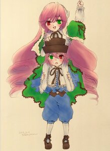 Rating: Safe Score: 0 Tags: belt dress frills green_eyes hat heterochromia image long_hair long_sleeves looking_at_viewer m_putorius multiple_girls open_mouth pair pink_hair red_eyes siblings sisters smile souseiseki suiseiseki twins very_long_hair User: admin