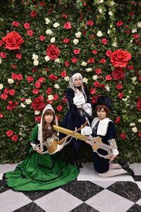 Rating: Safe Score: 0 Tags: 91076 argyle argyle_background argyle_legwear board_game brown_hair checkered checkered_background checkered_floor chess_piece closed_eyes dress flower guitar hat instrument long_hair multiple_cosplay multiple_girls pantyhose pink_rose red_flower red_rose rose short_hair sitting tagme tile_floor tiles violin white_hair yellow_flower yellow_rose User: admin