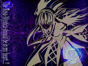 Rating: Safe Score: 0 Tags: 1girl dress image mask monochrome short_hair solo suigintou toyosatomimi_no_miko traditional_media wings User: admin