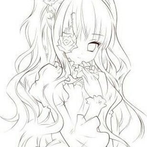 Rating: Safe Score: 0 Tags: 1girl dress eyepatch flower frills greyscale image kirakishou long_hair long_sleeves looking_at_viewer monochrome rose simple_background solo very_long_hair User: admin
