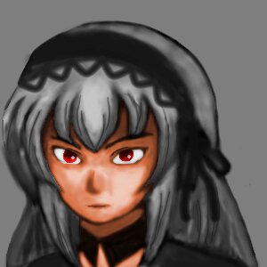 Rating: Safe Score: 0 Tags: 1girl altera_(fate) bangs closed_mouth dark_skin hood image looking_at_viewer pixel_art portrait red_eyes short_hair solo suigintou transparent_background veil User: admin