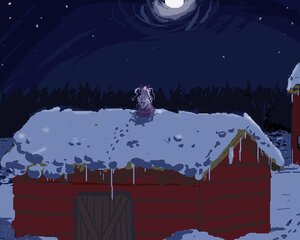 Rating: Safe Score: 0 Tags: 1girl barasuishou image night night_sky outdoors pixel_art sky snow solo star_(sky) starry_sky tree User: admin