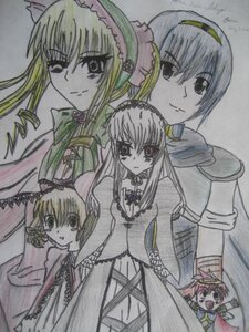 Rating: Safe Score: 0 Tags: 6+girls blonde_hair bowtie dress frills hairband hina_ichigo image kanaria long_hair long_sleeves looking_at_viewer multiple multiple_girls shinku short_hair siblings souseiseki suigintou suiseiseki tagme traditional_media twins upper_body very_long_hair User: admin