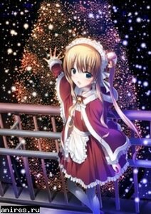 Rating: Safe Score: 0 Tags: 1girl apron auto_tagged blonde_hair blush building christmas image long_hair long_sleeves maid_headdress night outdoors pantyhose santa_costume shinku skirt snowing solo standing User: admin