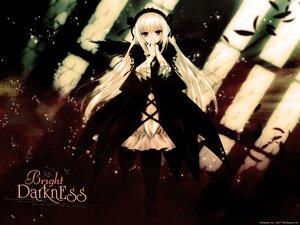 Rating: Safe Score: 0 Tags: 1girl black_dress black_legwear black_ribbon blonde_hair copyright_name cross dress frills hairband image long_hair long_sleeves looking_at_viewer pantyhose ribbon solo standing suigintou very_long_hair wings User: admin