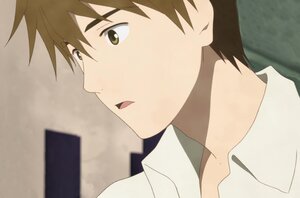 Rating: Safe Score: 0 Tags: 1boy :o bangs blurry blurry_background blush brown_hair close-up collared_shirt depth_of_field face human indoors open_mouth parted_lips sakurada_jun screenshot shirt solo spiked_hair white_shirt wing_collar User: admin