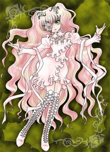 Rating: Safe Score: 0 Tags: 1girl boots cross-laced_footwear dress flower frills full_body green_eyes hair_flower hair_ornament image kirakishou knee_boots long_hair pink_hair rose solo very_long_hair vines wavy_hair User: admin