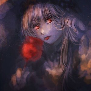 Rating: Safe Score: 0 Tags: 1girl bangs hands_up image looking_at_viewer red_eyes smile solo suigintou tongue tongue_out upper_body User: admin
