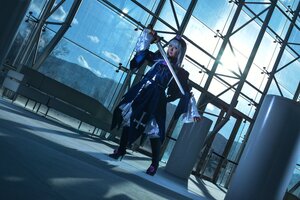 Rating: Safe Score: 0 Tags: 1girl high_heels indoors long_hair solo standing suigintou weapon window User: admin