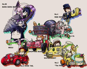 Rating: Safe Score: 0 Tags: 6+girls black_hair blonde_hair brown_hair car food ground_vehicle hat image long_hair motor_vehicle multiple multiple_girls short_hair smile tagme twintails User: admin