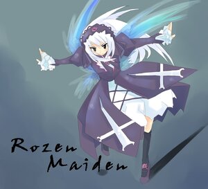 Rating: Safe Score: 0 Tags: 1girl black_wings dress frills full_body image juliet_sleeves long_hair long_sleeves puffy_sleeves silver_hair solo suigintou text_focus wings User: admin