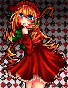 Rating: Safe Score: 0 Tags: 1girl argyle argyle_background argyle_legwear bishop_(chess) black_rock_shooter_(character) blonde_hair blue_eyes board_game bonnet card checkerboard_cookie checkered checkered_background checkered_floor checkered_kimono checkered_scarf checkered_shirt checkered_skirt chess_piece colorful cookie diamond_(shape) dress finger_to_mouth flag floor flower gohei hairband himekaidou_hatate holding_flag image king_(chess) knight_(chess) long_hair lying marker_(medium) mirror official_style on_floor on_side perspective pink_rose plaid_background playing_card race_queen reflection reflective_floor rook_(chess) rose shide shinku shushing solo tile_floor tile_wall tiles traditional_media vanishing_point yagasuri yellow_flower User: admin