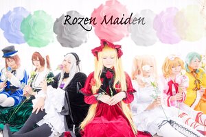Rating: Safe Score: 0 Tags: 6+girls blonde_hair bow brown_hair cane closed_eyes dress flower frills hair_ornament hat long_hair multiple_boys multiple_cosplay multiple_girls shinku short_hair siblings silver_hair souseiseki suigintou tagme top_hat User: admin
