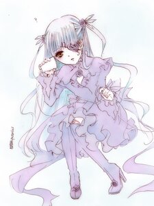 Rating: Safe Score: 0 Tags: 1girl barasuishou boots dress eyepatch flower frills hair_ornament image long_hair long_sleeves rose solo striped thigh_boots thighhighs vertical_stripes very_long_hair yellow_eyes User: admin