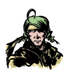 Rating: Safe Score: 0 Tags: 1boy ahoge drill_hair facial_hair green_hair image kanaria simple_background solo white_background User: admin