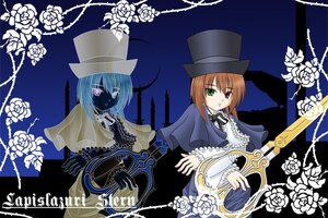 Rating: Safe Score: 0 Tags: 2girls auto_tagged dress flower frills gloves green_eyes hat image long_sleeves multiple_girls red_eyes rose short_hair solo souseiseki suiseiseki top_hat white_flower white_rose User: admin