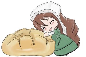 Rating: Safe Score: 0 Tags: 1girl ^_^ blush brown_hair closed_eyes image long_hair open_mouth smile solo striped suiseiseki tongue User: admin