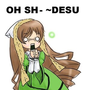 Rating: Safe Score: 0 Tags: 1girl braid brown_hair chibi dress green_dress hat holding image long_hair long_sleeves o_o simple_background solo suiseiseki very_long_hair white_background User: admin