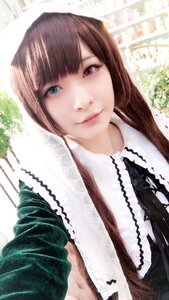 Rating: Safe Score: 0 Tags: 1girl bangs brown_hair closed_mouth collared_shirt green_eyes heterochromia lips long_hair looking_at_viewer red_eyes shirt solo suiseiseki upper_body User: admin