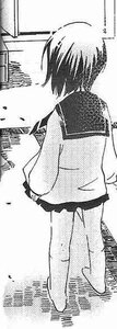 Rating: Safe Score: 0 Tags: 1girl full_body greyscale human image kashiwaba_tomoe long_sleeves monochrome school_uniform serafuku skirt solo standing User: admin