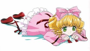 Rating: Safe Score: 0 Tags: 1girl artist_request blonde_hair bow dress drill_hair frills full_body green_eyes hair_bow hina_ichigo hinaichigo image long_sleeves looking_at_viewer looking_away lying on_stomach pantyhose pink_bow pink_dress pink_footwear pink_shirt red_footwear ribbon rozen_maiden shirt shoes short_hair smile solo white_background white_legwear User: admin