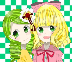 Rating: Safe Score: 0 Tags: 2girls argyle argyle_background argyle_legwear bath bathtub bishop_(chess) black_rock_shooter_(character) blanket blonde_hair board_game caesar_anthonio_zeppeli card checkerboard_cookie checkered checkered_background checkered_floor checkered_kimono checkered_neckwear checkered_scarf checkered_shirt checkered_skirt chess_piece chibi_inset colorful company_name cookie crosswalk curly_hair diamond_(shape) drill_hair expression_chart female_saniwa_(touken_ranbu) flag floor gohei green_eyes green_hair hair_ornament hamburger himekaidou_hatate hinaichigo holding_flag image jester_cap kanaria king_(chess) knight_(chess) meiji_schoolgirl_uniform mirror motoori_kosuzu multiple_girls official_style on_floor open_mouth ouma_kokichi pair perspective pink_rose pixel_art plaid_background playing_card race_queen reflection reflective_floor ribbon ringlets role_reversal rook_(chess) saniwa_(touken_ranbu) shide shimenawa tile_floor tile_wall tiles twin_drills unmoving_pattern vanishing_point yagasuri yellow_flower User: admin