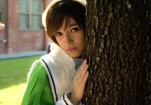 Rating: Safe Score: 0 Tags: 1girl blurry blurry_background brown_eyes depth_of_field lips long_sleeves looking_at_viewer photo photorealistic realistic solo suiseiseki upper_body User: admin