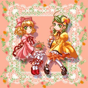 Rating: Safe Score: 0 Tags: 2girls blonde_hair bow dress flower frills fruit green_eyes hair_ornament hina_ichigo hinaichigo image kanaria long_sleeves looking_at_viewer mary_janes multiple_girls pair pantyhose pink_bow plant puffy_sleeves ribbon shoes short_hair siblings smile vines white_legwear User: admin